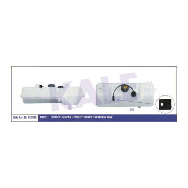 Kale-343890 - Yedek Su Deposu Peugeot Boxer - Cıtroen Jumper 1.