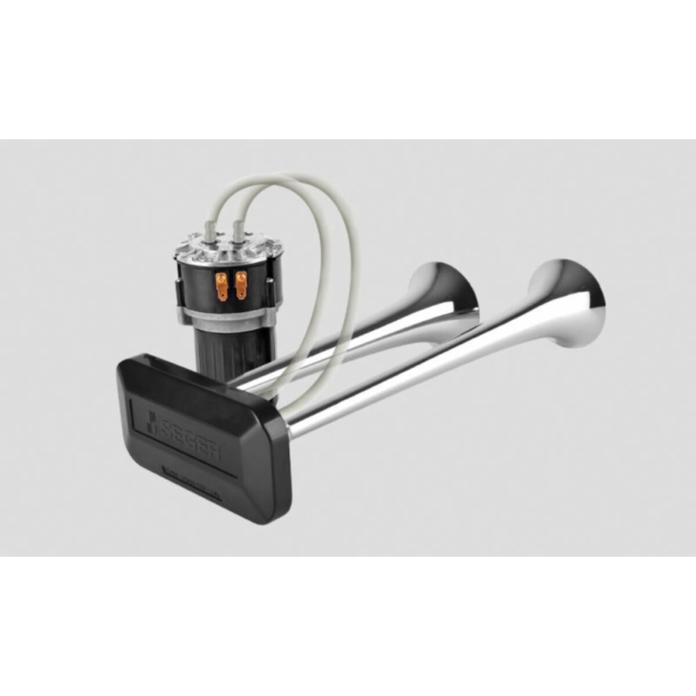 Seger Korna Kompresörlü 24volt 2 Borulu Krom Fala Fala